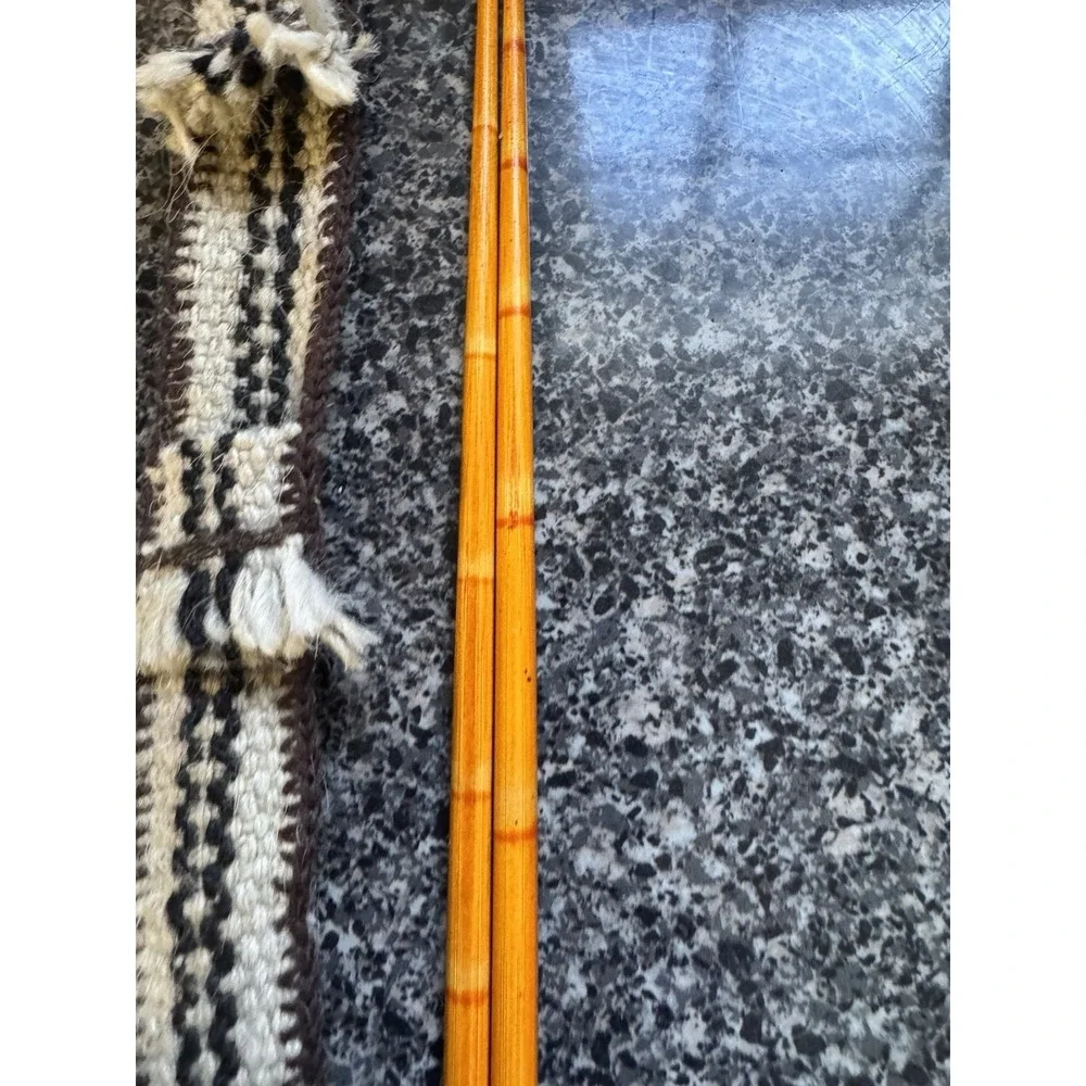 Vintage Handmade Chopsticks With Crocheted Case‎